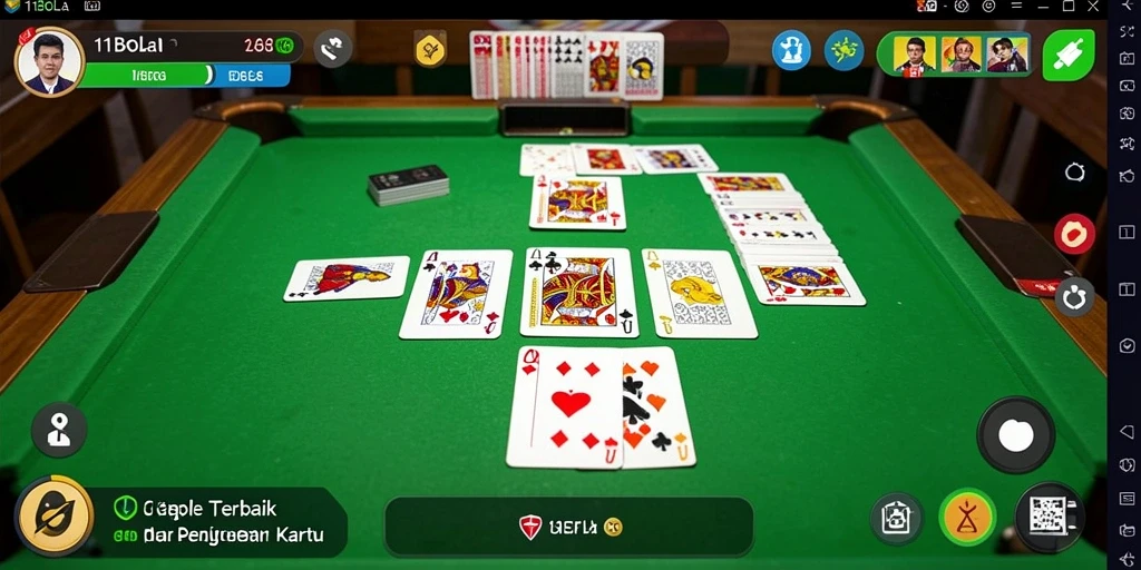 Tampilan gameplay 11BOLA yang seru dan interaktif.