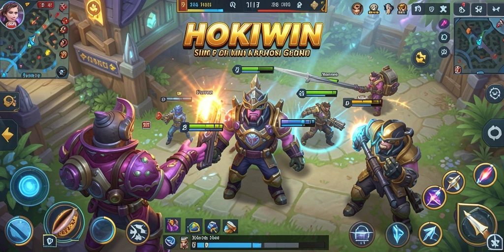 Tampilan gameplay HOKIWIN yang menarik dan interaktif.