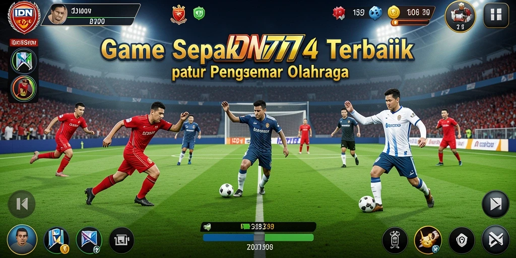 Tampilan permainan seru dan mendebarkan di IDN777.