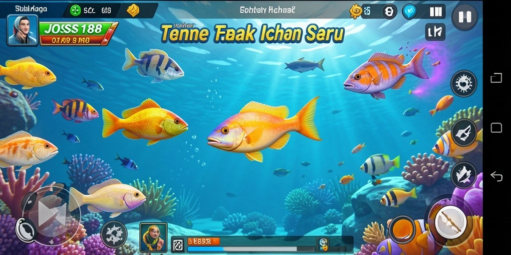 Gameplay seru Tembak Ikan di JOSS188 yang penuh tantangan.