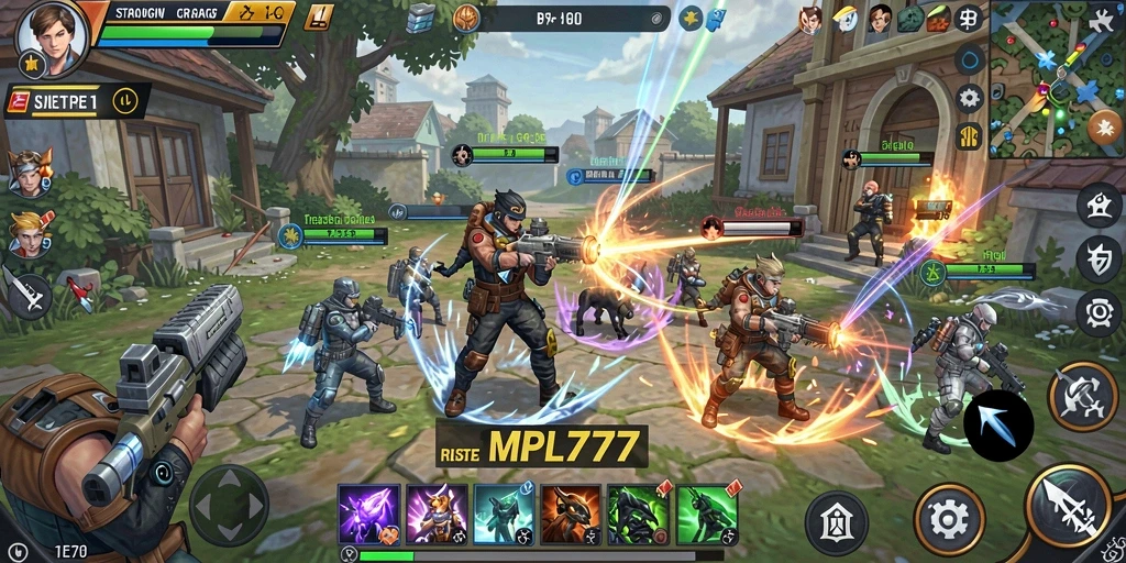 Tampilan gameplay SLG di MPL777 yang seru dan menantang.