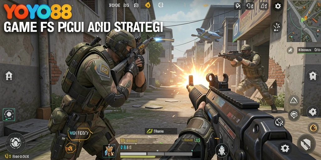Tampilan aksi seru dalam gameplay <strong>YOYO88</strong> dengan grafis memukau.